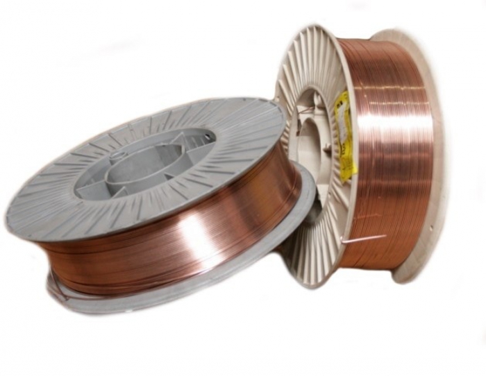 The low-carbon steel electrode coppered wire - S200 spool