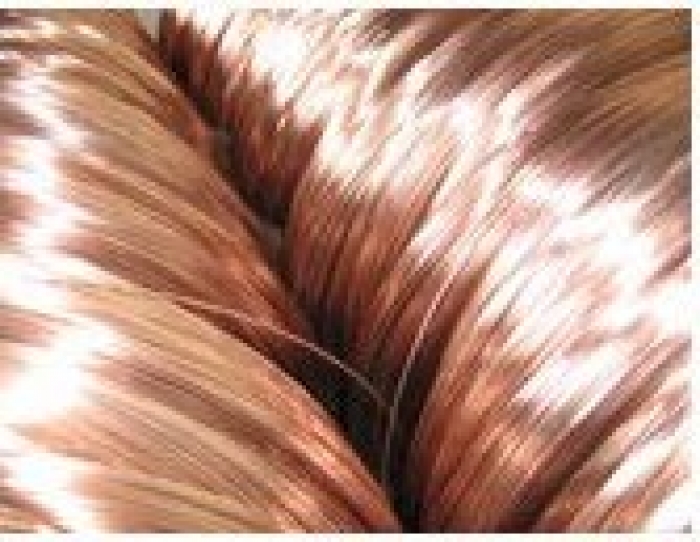 The low-carbon steel electrode coppered wire